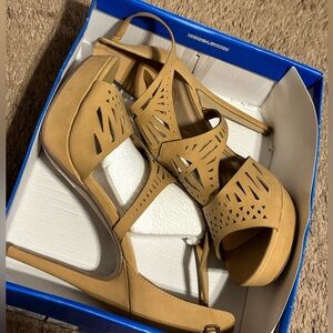 Tan Colored High Heels